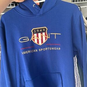 Gant royal blue hoodie size L